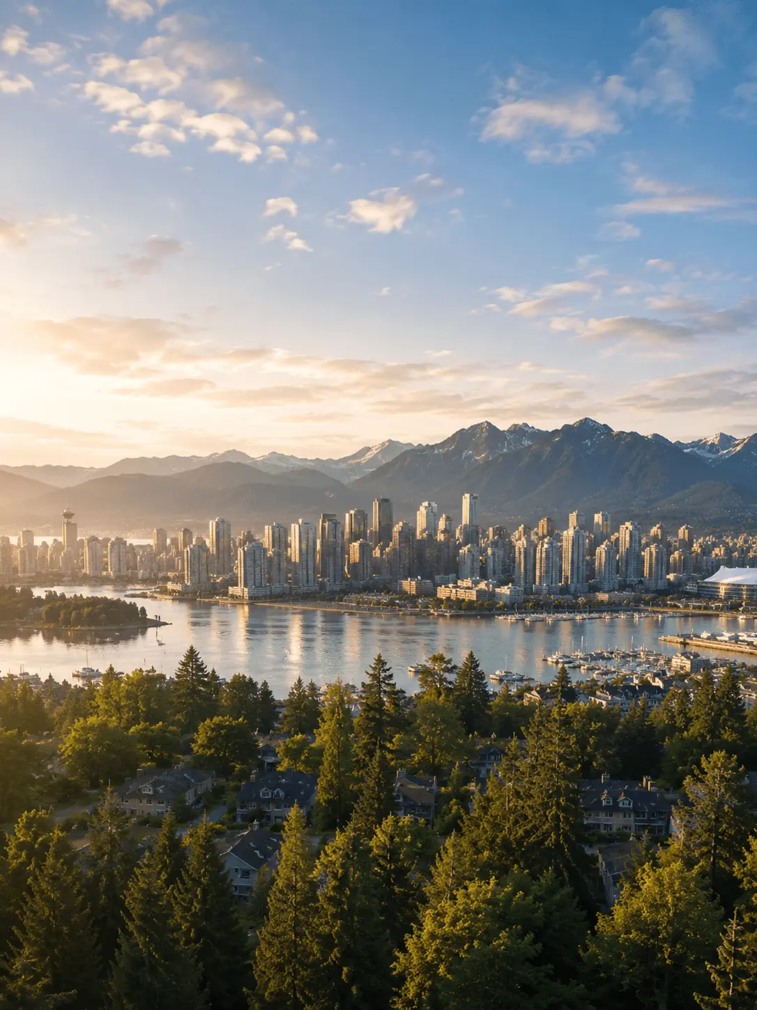 溫哥華城市與山海景觀